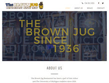 Tablet Screenshot of brownjug-annarbor.com